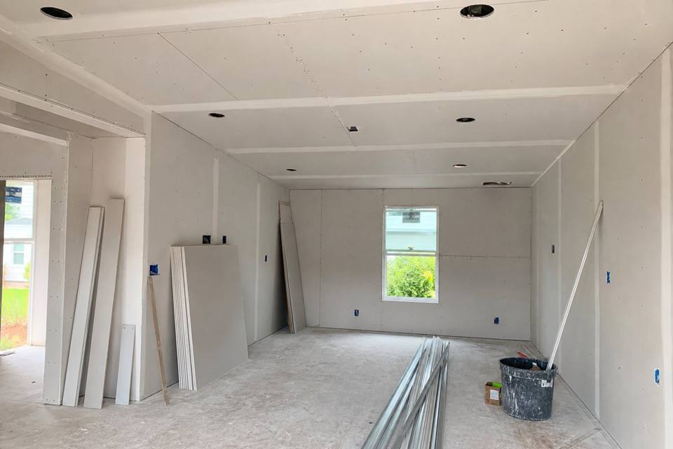 drywall installation detail for drywall work in Daytona Beach